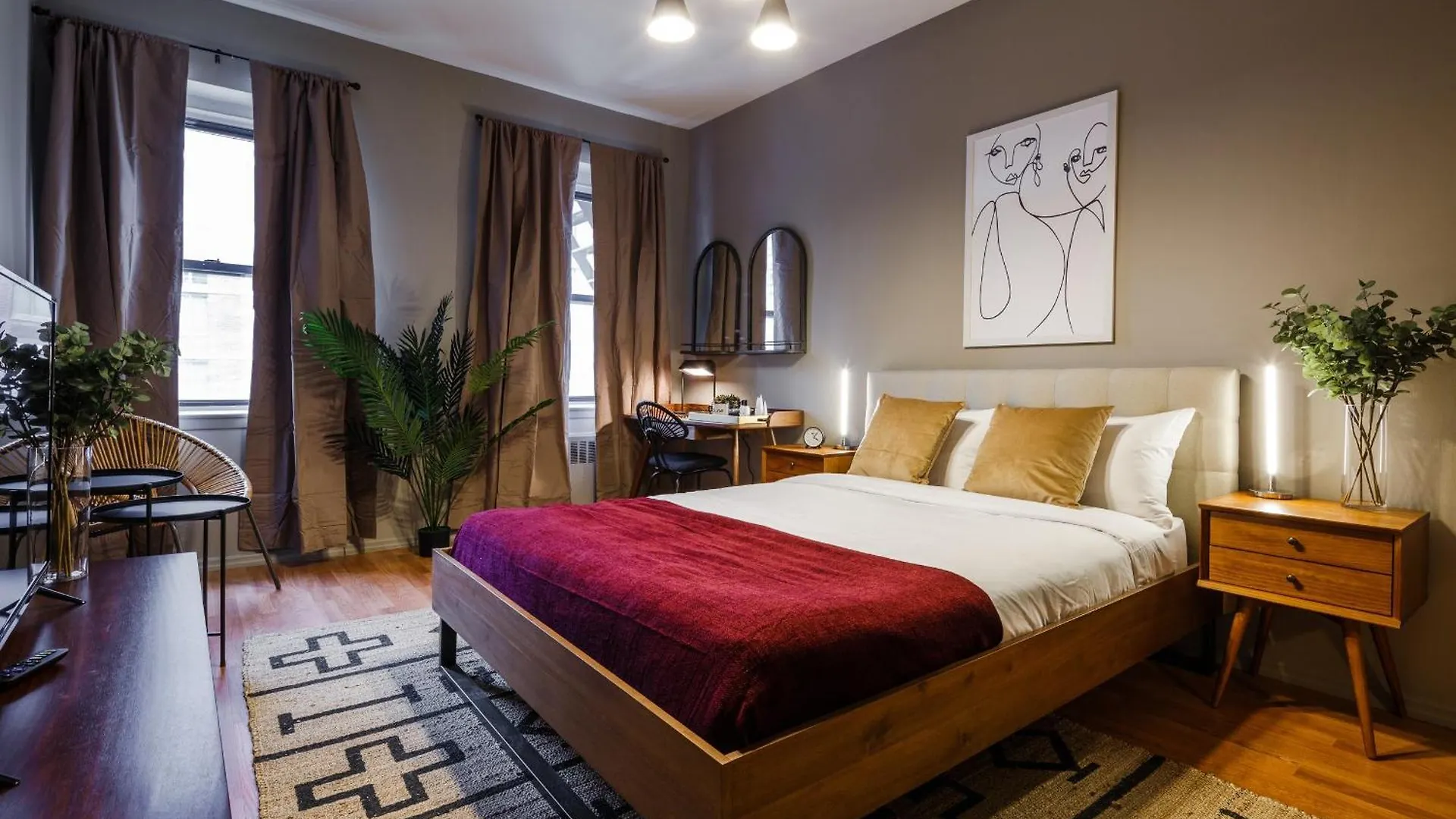 Monthly Nyc Rentals- Modern Studio Unit 纽约 0*,  美国
